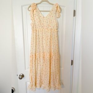 Red Dress Boutique - Inspire Joy Yellow Floral Dress